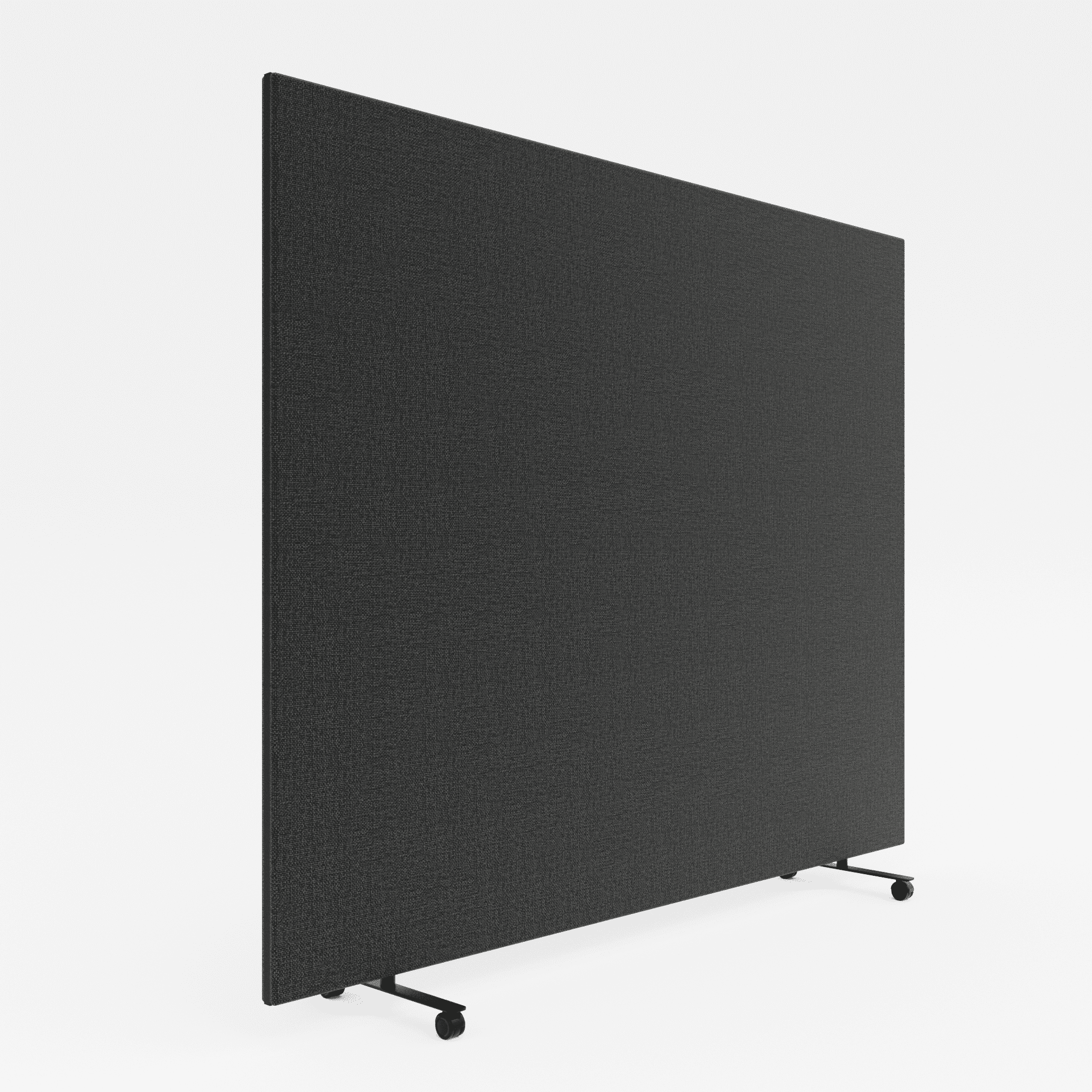 Office-Screen---H1.6x2-with-Castors---Woven-10_Grey