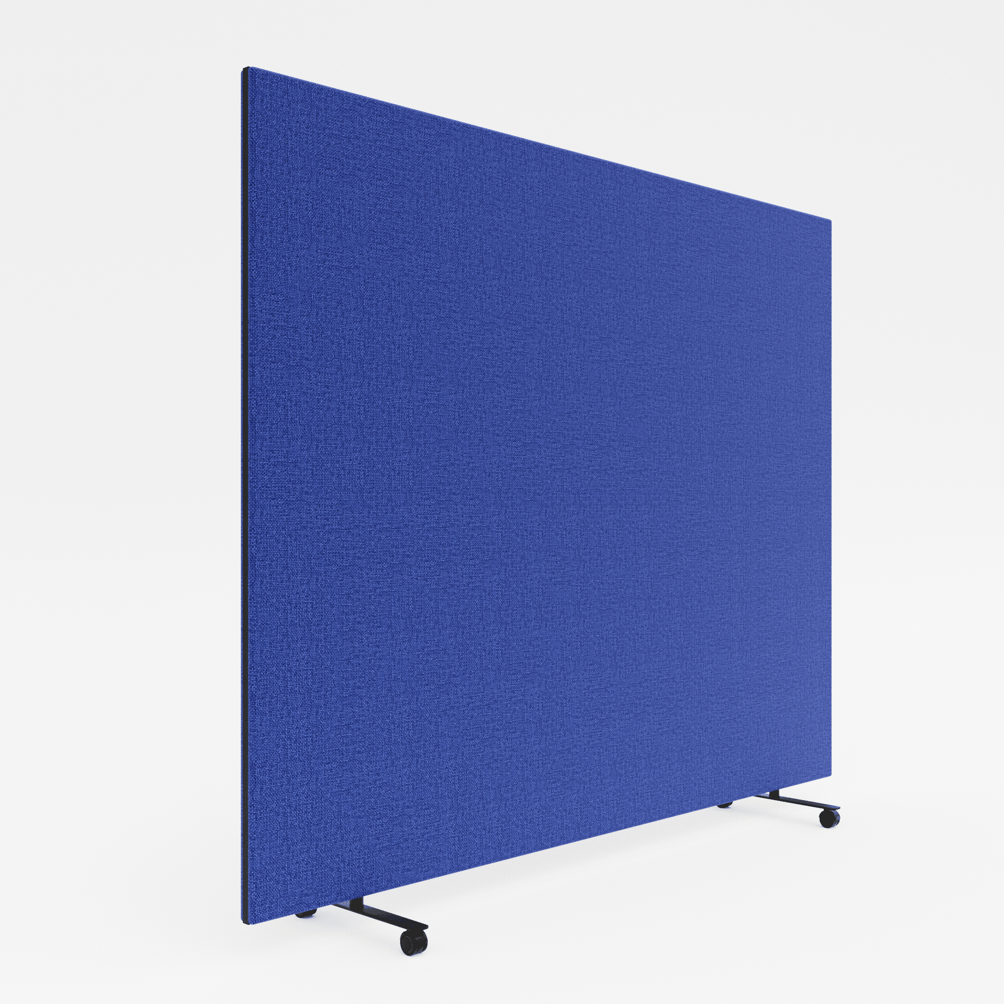 Office-Screen---H1.6x2-with-Castors---Woven-2_Medici-Blue