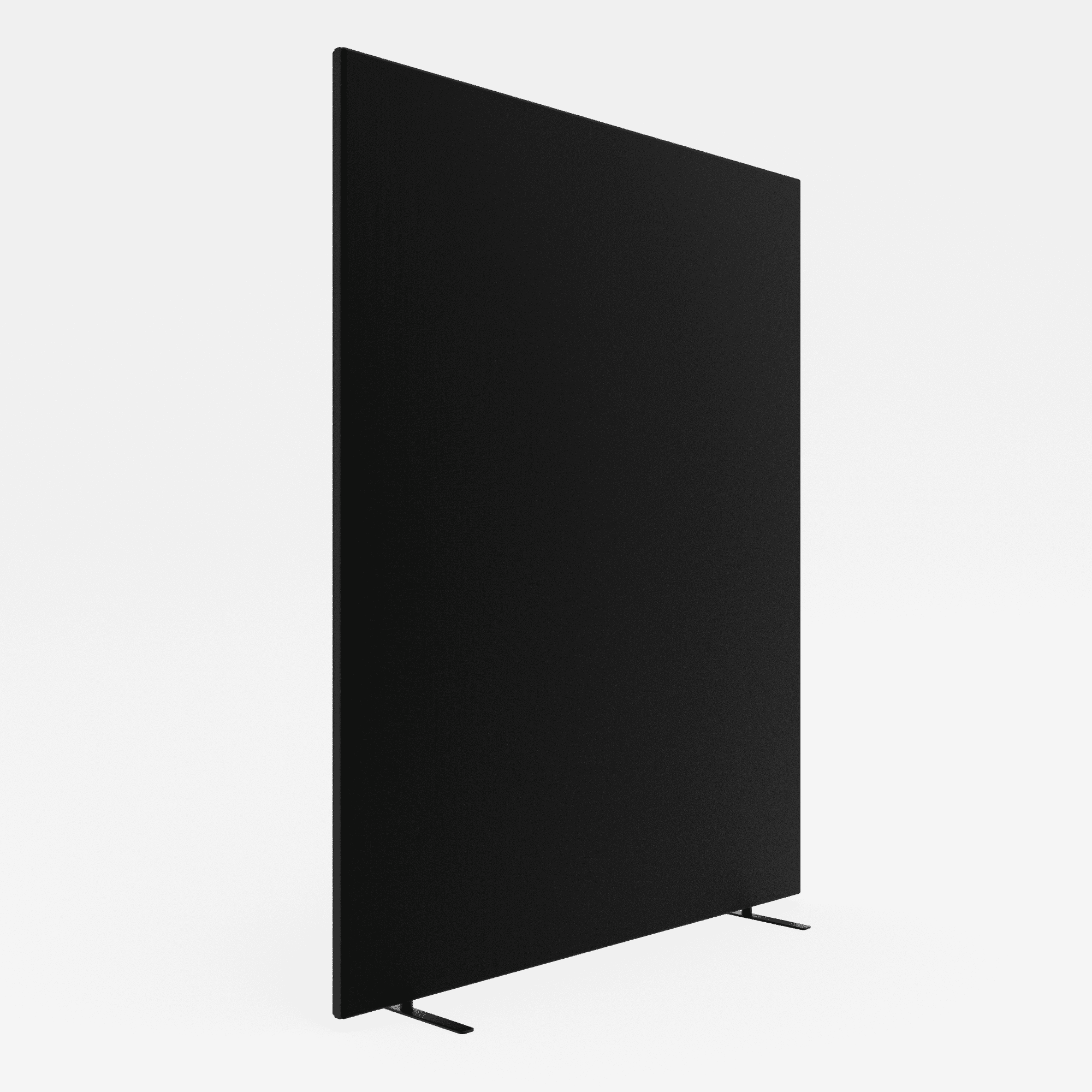 Office-Screen---H2x1.6-with-Stabilizing-Feet---Woven-6_Black