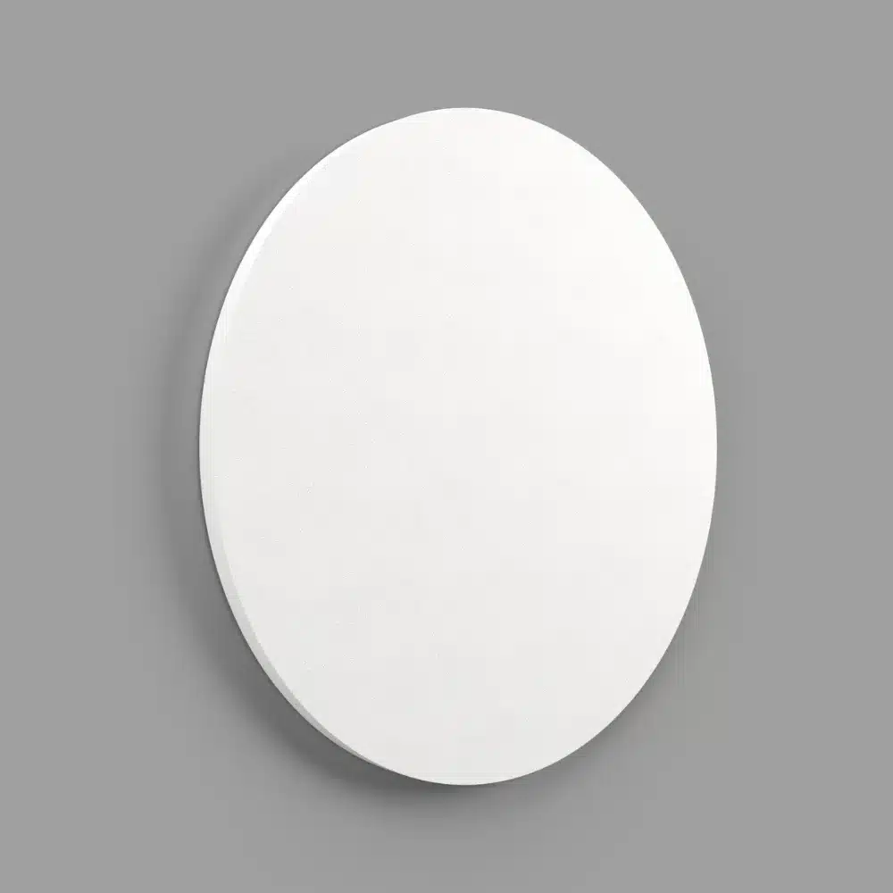 White Circle Acoustic Wall Panel