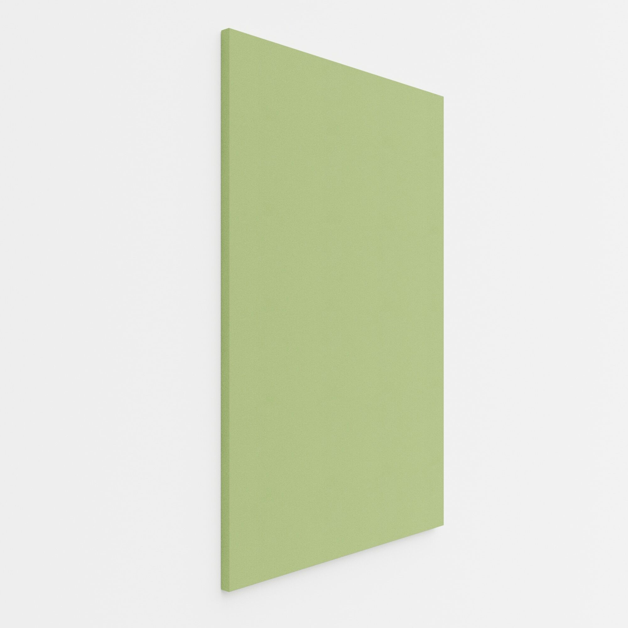 Fabric Wrapped Wall Panel - 25mm Rectangle - Lucia 14_Apple