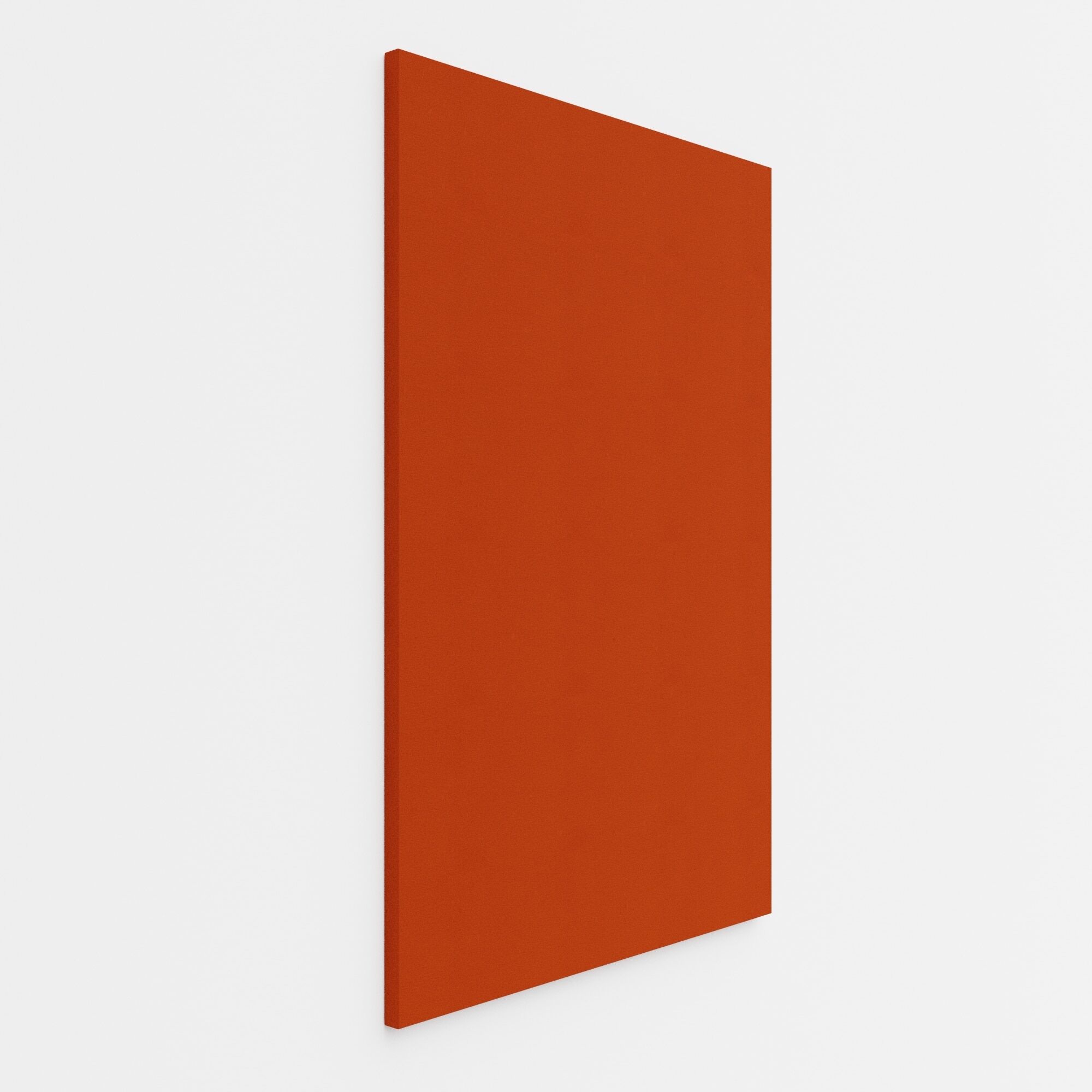 Fabric Wrapped Wall Panel - 25mm Rectangle - Lucia 1_Lobster