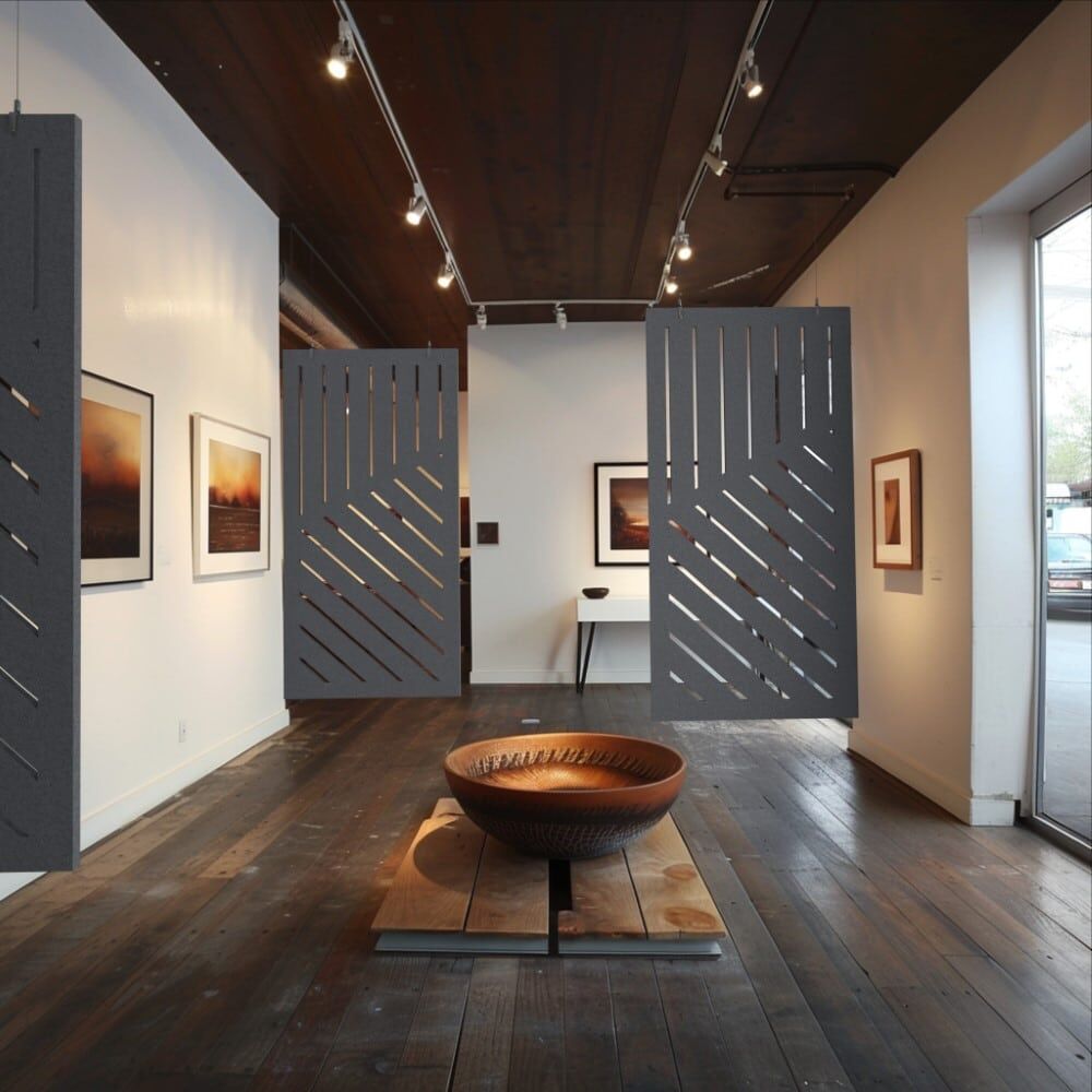 Museum 4 - PET Hanging Screen - Split
