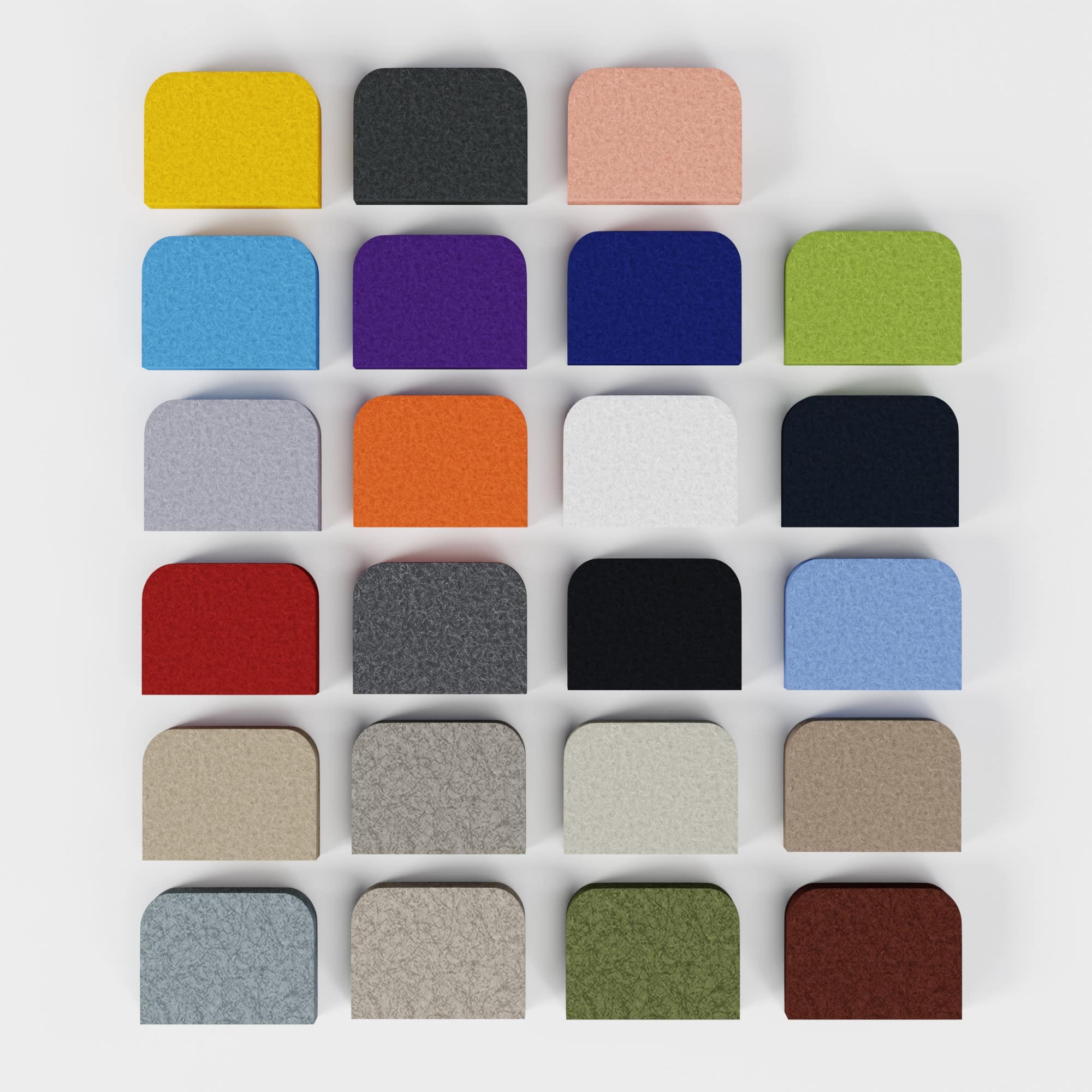 PET Felt Swatch Samples