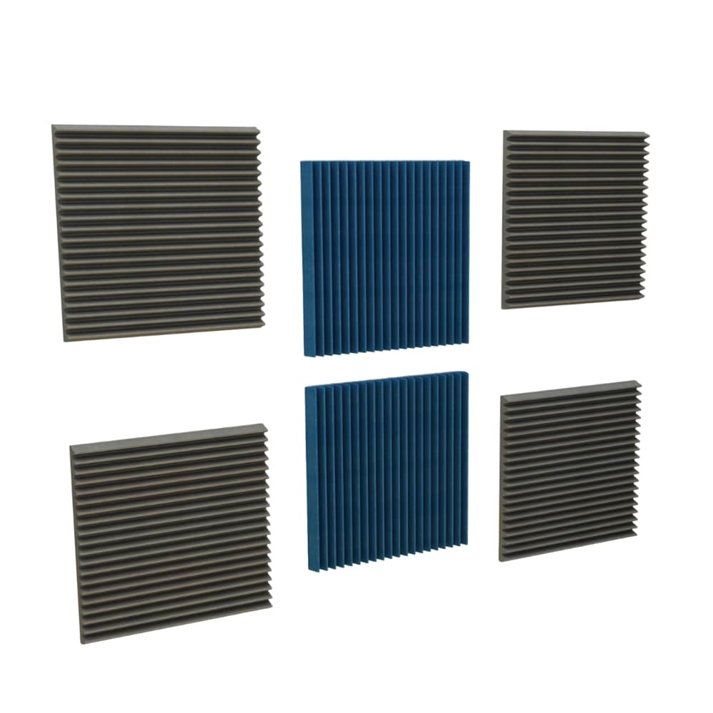 Survo Acoustic Wall Tiles Blue Grey