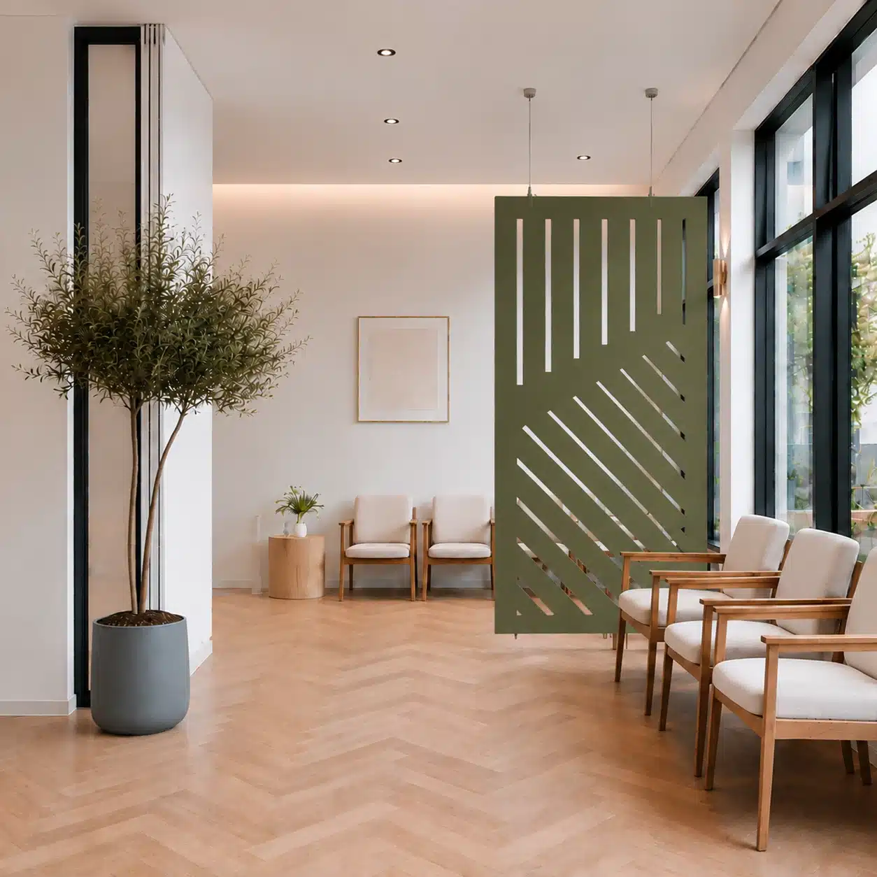 Tonus™ Hanging Screen Split Eucalyptus